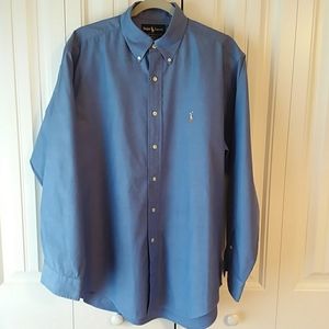 Men's Ralph Lauren pinpoint Oxford dress shirt